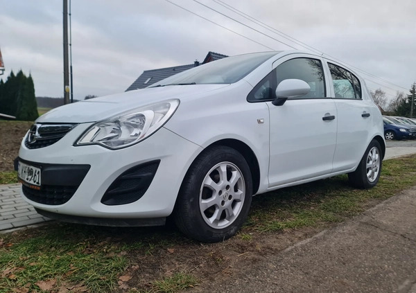 Opel Corsa cena 13900 przebieg: 208000, rok produkcji 2011 z Chojnice małe 254